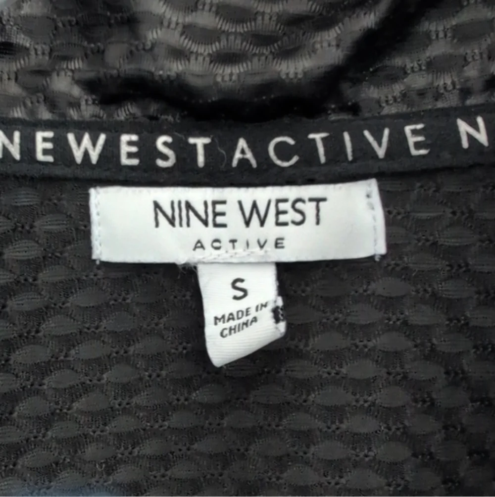 Nine West Active Iacket.Activewear Lightweight Jacket Black Small Athleisurwear - Picture 7 of 16